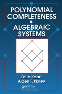 Imagen de portada: Polynomial Completeness in Algebraic Systems 1st edition 9780367398330