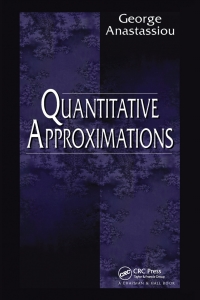 Imagen de portada: Quantitative Approximations 1st edition 9781584882213