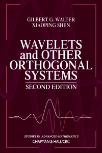 Imagen de portada: Wavelets and Other Orthogonal Systems 2nd edition 9781584882275