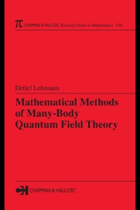 صورة الغلاف: Mathematical Methods of Many-Body Quantum Field Theory 1st edition 9780367393908