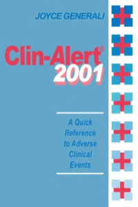 表紙画像: Clin-Alert 2001 1st edition 9781587160783