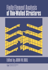 Cover image: Finite Element Analysis of Thin-Walled Structures 1st edition 9781851661367