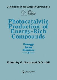 Cover image: Photocatalytic Production of Energy-Rich Compounds 1st edition 9780415515832