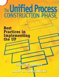 Cover image: The Unified Process Construction Phase 1st edition 9781138412248
