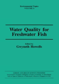 صورة الغلاف: Water Qual Freshwater Fish 1st edition 9782881249228