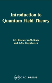 Imagen de portada: Introduction to Quantum Field Theory 1st edition 9789056992378