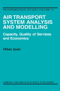 صورة الغلاف: Air Transport System Analysis and Modelling 1st edition 9789056992446