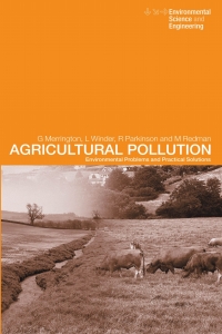 Cover image: Agricultural Pollution 1st edition 9780419213901