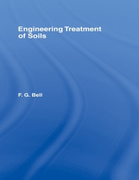 Imagen de portada: Engineering Treatment of Soils 1st edition 9780415511926