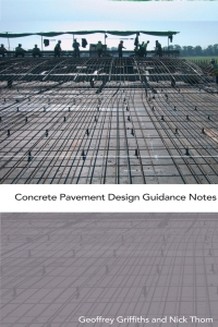 Imagen de portada: Concrete Pavement Design Guidance Notes 1st edition 9780415254519
