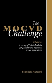 Cover image: The MOCVD Challenge 1st edition 9780750303095