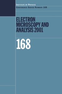 Cover image: Electron Microscopy and Analysis 2001 1st edition 9780750308120