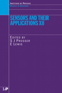 Cover image: Sensors and Their Applications XII 1st edition 9780367395049
