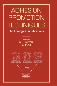 Cover image: Adhesion Promotion Techniques 1st edition 9780367399962