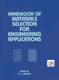 Cover image: Handbook of Materials Selection for Engineering Applications 1st edition 9780367400927