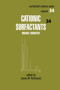 Imagen de portada: Cationic Surfactants 1st edition 9780824783815