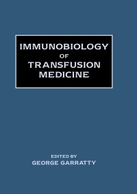 Cover image: Immunobiology of Transfusion Medicine 1st edition 9780367402280