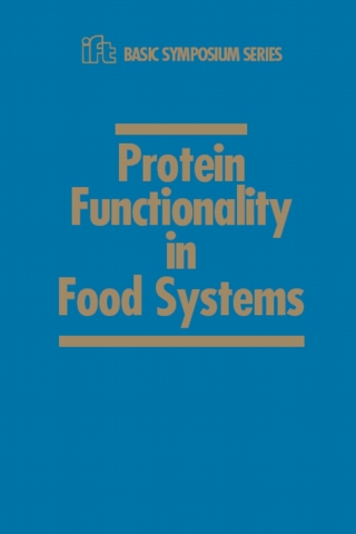 Cover image: Protein Functionality in Food Systems 1st edition 9780824791971