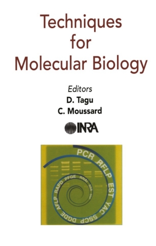 Cover image: Techniques for Molecular Biology 1st edition 9780367446390