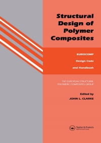 Cover image: Structural Design of Polymer Composites 1st edition 9780367865078