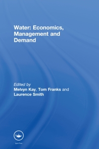 Cover image: Water: Economics, Management and Demand 1st edition 9780367447830