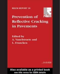 Cover image: Prevention of Reflective Cracking in Pavements 1st edition 9780419229506