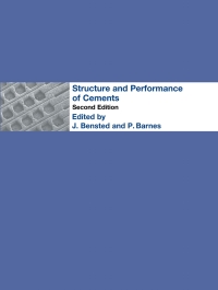 表紙画像: Structure and Performance of Cements 2nd edition 9780419233305