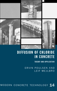 Imagen de portada: Diffusion of Chloride in Concrete 1st edition 9780367391522