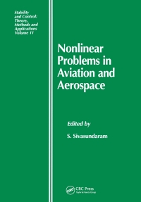 Cover image: Nonlinear Problems in Aviation and Aerospace 1st edition 9789056992224