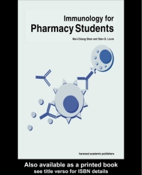 表紙画像: Immunology for Pharmacy Students 1st edition 9789057023798