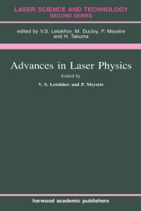صورة الغلاف: Advances In Laser Physics 1st edition 9789058230102