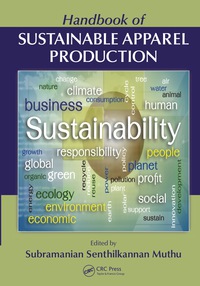 Omslagafbeelding: Handbook of Sustainable Apparel Production 1st edition 9781482299373