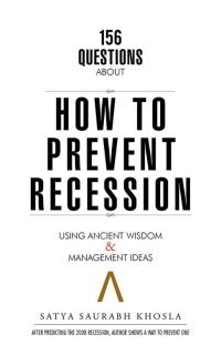 Cover image: 156 Questions About How to Prevent Recession 9781482831634