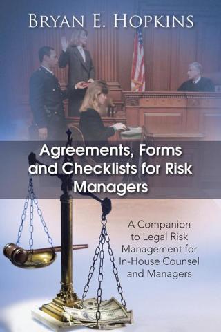 Cover image: Agreements, Forms and Checklists for Risk Managers 9781482896411