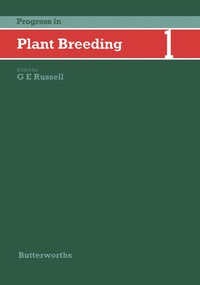 表紙画像: Progress in Plant Breeding—1 9780407007802