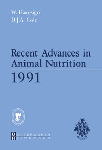 Immagine di copertina: Recent Advances in Animal Nutrition 1991 9780750613972