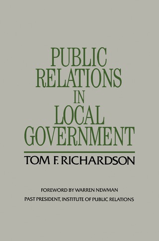 Cover image: Public Relations in Local Government 9780434917266