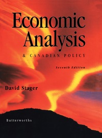 Cover image: Economic Analysis & Canadian Policy 7th edition 9780409899412