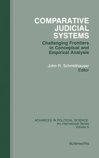 Cover image: Comparative Judicial Systems 9780408031653