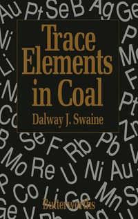 Titelbild: Trace Elements in Coal 9780408033091