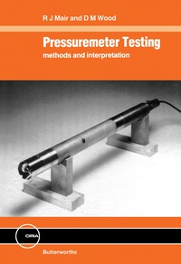 Titelbild: Pressuremeter Testing 9780408024341
