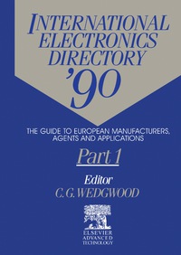 Cover image: International Electronics Directory '90 3rd edition 9780948577390