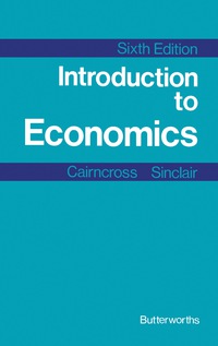 Titelbild: Introduction to Economics 6th edition 9780408710565