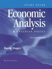 Cover image: Economic Analysis & Canadian Policy 7th edition 9780409899467