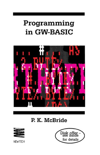 Imagen de portada: Programming in GW-BASIC 9780750602563