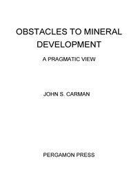 Titelbild: Obstacles to Mineral Development 9780080239040