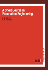 صورة الغلاف: A Short Course in Foundation Engineering 9780408004572