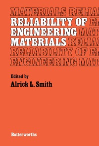 Omslagafbeelding: Reliability of Engineering Materials 9780408015073