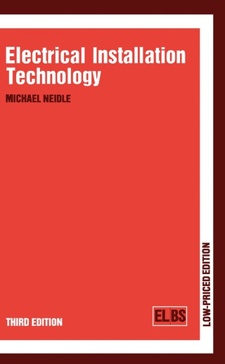 Imagen de portada: Electrical Installation Technology 3rd edition 9780408013154