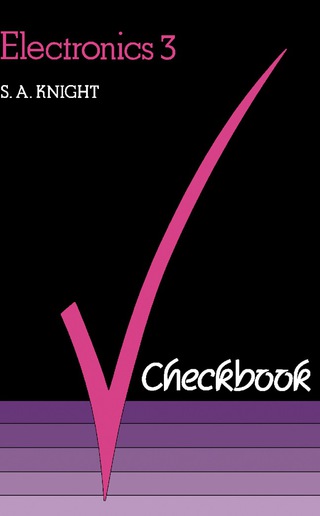 Imagen de portada: Electronics 3 Checkbook 2nd edition 9780434910182